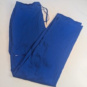Epic Scrub Pants, Comfort/Stretch, Mens/Womens, Royal Blue, Pockets, Size Medium